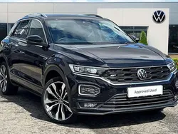 Black Used 2021 VW T-Roc R-line SUV | £21,999 (Fair price)