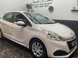 White Used 2015 Peugeot 208 Access Hatchback | £5,366 (Fair price)