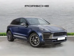 Night blue metallic Used 2022 Porsche Macan SUV | £51,900 (Fair price)