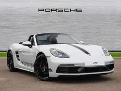 Ice grey metallic New 2025 Porsche 718 Boxster Edition | £67,990