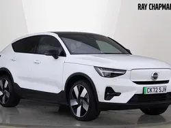 White Used 2023 Volvo EC40 Ultimate SUV | £24,495 (Fair price)
