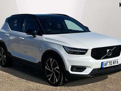 White Used 2020 Volvo XC40 R-Design Pro SUV | £18,178 (Fair price)