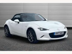 White Used 2017 Mazda MX5 Inclusive Cabriolet | £13,695 (Fair price)