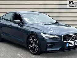 Blue Used 2019 Volvo S60 R-Design Sedan | £22,543 (Fair price)