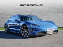 Neptune blue Used 2024 Porsche Taycan Sport Turismo Sedan | £75,990
