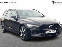 Black Used 2024 Volvo V60 Plus Estate | £37,690