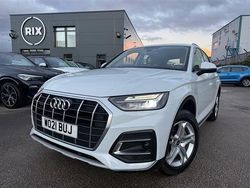 White Used 2021 Audi Q5 Sport SUV | £31,176 (Expensive)
