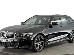 Black Used 2022 BMW 330e M Sport Estate | £25,420 (Fair price)