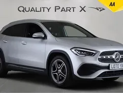 Silver Used 2021 Mercedes GLA200 AMG line SUV | £22,000 (Fair price)