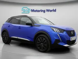 Blue Used 2023 Peugeot e-2008 Premium SUV | £14,800 (Fair price)