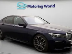 Blue Used 2020 BMW 740 M Sport Sedan | £29,300 (Fair price)
