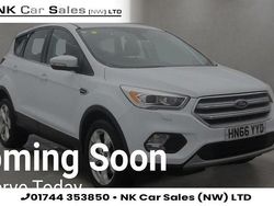 White Used 2017 Ford Kuga Titanium SUV | £7,500 (Fair price)