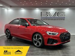 Red Used 2022 Audi A4 Black Edition Sedan | £20,994 (Good price)