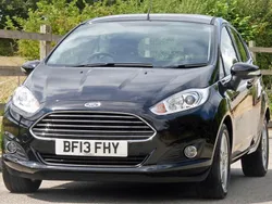 Black Used 2013 Ford Fiesta Zetec Hatchback | £6,995 (Fair price)