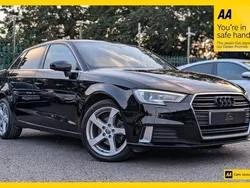 Black Used 2016 Audi A3 Sportback Sport Hatchback | £9,398 (Fair price)