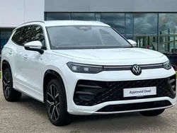 White Used 2025 VW Tayron R-line SUV | £39,706 (Fair price)