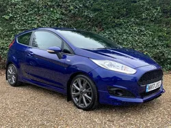 Blue Used 2017 Ford Fiesta ST-Line Hatchback | £8,699 (Fair price)