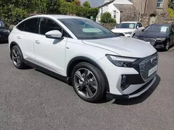 White New 2025 Audi Q4 Sportback e-tron S-Line SUV | £55,995