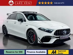 White Used 2023 Mercedes A45 AMG AMG Hatchback | £46,246 (Fair price)