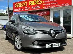 Grey Used 2016 Renault Clio IV Dynamique Hatchback | £5,495 (Fair price)