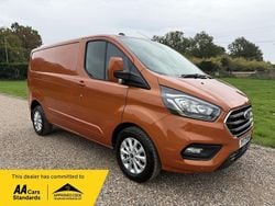 Orange Used 2020 Ford Transit Custom Limited Van | £16,990 (A bit pricey)