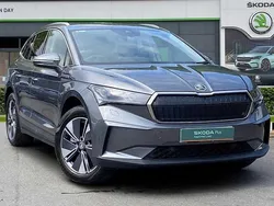 Graphite grey metallic New 2025 Skoda Enyaq iV SUV | £31,999 (Good price)