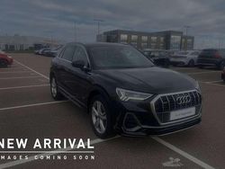Black Used 2022 Audi Q3 S-Line SUV | £26,995 (Fair price)