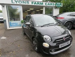 Black Used 2019 Fiat 500 Sport Hatchback | £8,995 (Expensive)