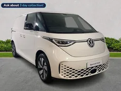 White New 2025 VW ID. Buzz Van | £41,000