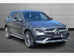 Grey Used 2021 Mercedes GLC220 AMG Line Premium SUV | £32,990 (Expensive)