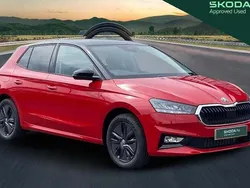 Velvet red metallic black magic pearl effect New 2025 Skoda Fabia Design Edition Hatchback | £20,600 (Good price)