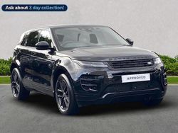 Black Used 2025 Land Rover Range Rover evoque SE Dynamic SUV | £43,797