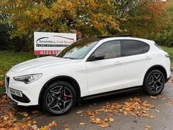 White Used 2019 Alfa Romeo Stelvio Ti SUV | £24,975 (A bit pricey)