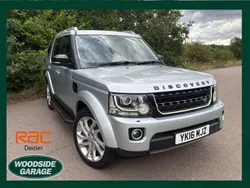 Silver Used 2016 Land Rover Discovery 4 Landmark SUV | £18,495 (Fair price)