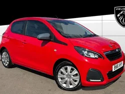Red Used 2016 Peugeot 108 Active Hatchback | £4,919 (Good price)