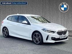 White Used 2022 BMW 118 M Sport Hatchback | £21,599 (Fair price)