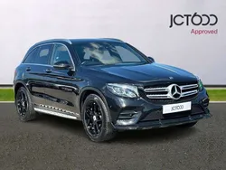 Black Used 2019 Mercedes GLC220 AMG Line Premium SUV | £23,000 (Fair price)