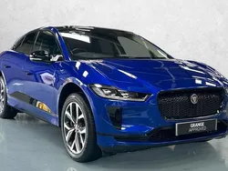 Blue Used 2021 Jaguar I-Pace SUV | £18,490 (Fair price)