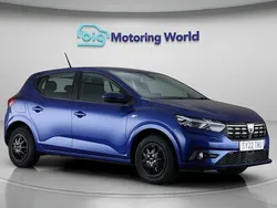 Blue Used 2022 Dacia Sandero Comfort Hatchback | £9,200 (Good price)
