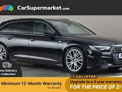 Black Used 2021 Audi A6 Black Edition Estate | £24,897 (Expensive)
