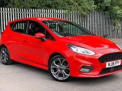 Red Used 2018 Ford Fiesta ST-Line Hatchback | £8,495 (Fair price)