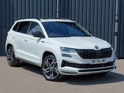 White Used 2024 Skoda Karoq SportLine SUV | £29,498 (A bit pricey)