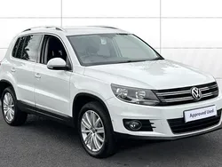 White Used 2016 VW Tiguan Edition SUV | £8,911 (Good price)