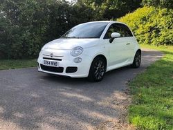 White Used 2015 Fiat 500 S Hatchback | £3,695 (Good price)