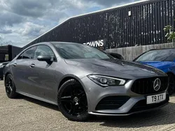 Grey Used 2019 Mercedes CLA180 AMG line Sedan | £16,800 (Fair price)