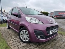 Purple Used 2012 Peugeot 107 Active Hatchback | £2,189 (Fair price)