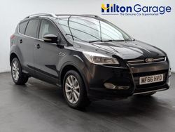 Black Used 2016 Ford Kuga Titanium SUV | £8,650 (Good price)