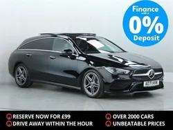 Black Used 2021 Mercedes CLA180 Shooting Brake AMG line Estate | £21,990 (Fair price)