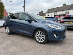 Blue Used 2021 Ford Fiesta Titanium Hatchback | £11,000 (Good price)