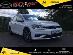 White Used 2019 VW Golf VII SE Estate | £8,985 (Fair price)